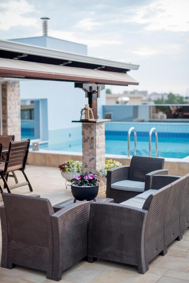Apartmán Luxury Penthouse With Private Pool Preveza Exteriér fotografie