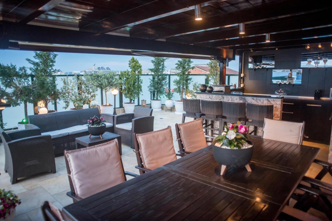Apartmán Luxury Penthouse With Private Pool Preveza Exteriér fotografie